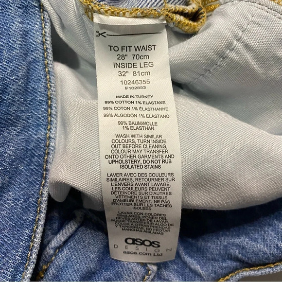 ASOS Design 28/32 Baggy Jeans - Picture 4 of 7